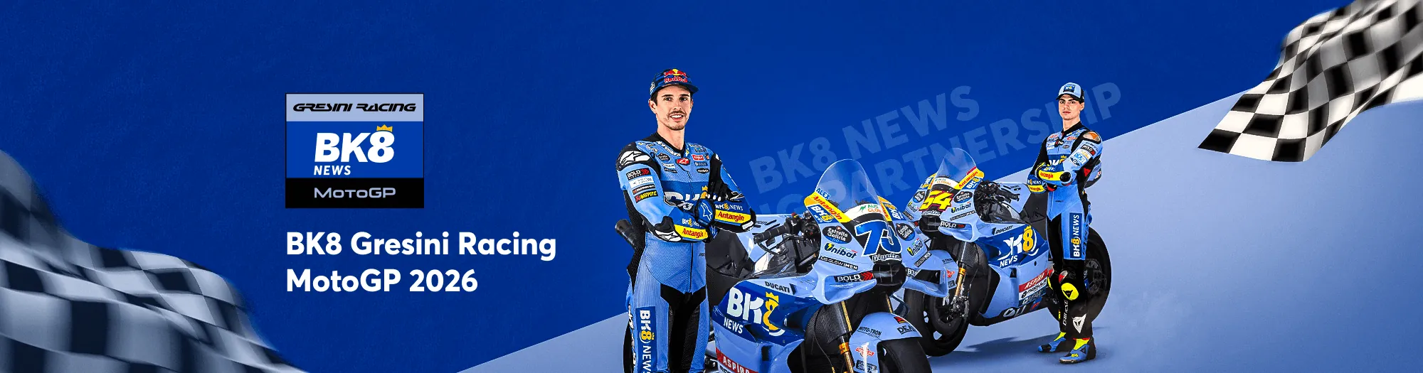 BK8 Gresini Racing, MotoGP 2026 title sponsorship